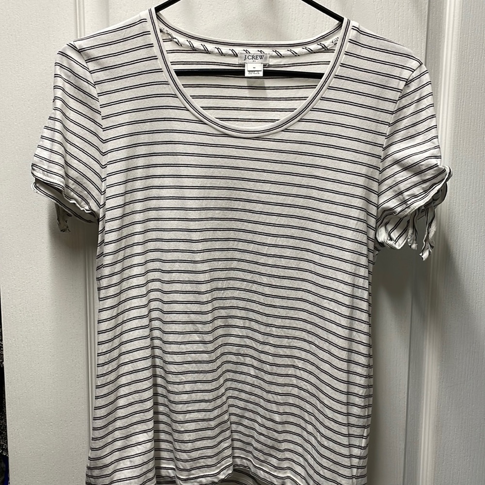 J crew striped top